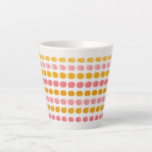 Pastell-Buntes Latte-Mug – Lebendig und Stylisch Milchtasse
