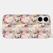 Pastell Cats farbenfrohe Muster Case-Mate iPhone Hülle (Rückseite (Horizontal))