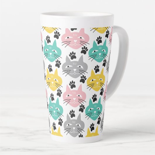 Pastell Cats Milchtasse (Rechte Ecke)