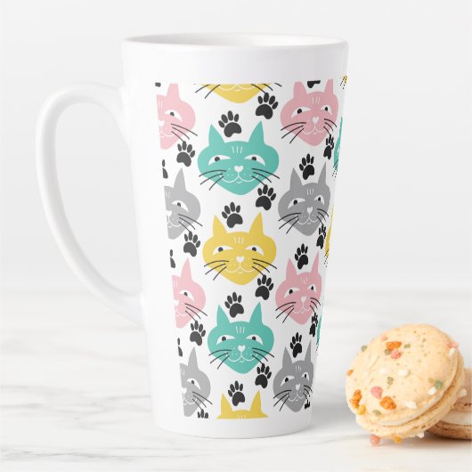 Pastell Cats Milchtasse (Beispiel)