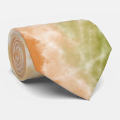 Pastell Citrus Aquarell Designer drucken Krawatte (Gerollt)