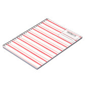 Pastell Color Line-Notebook Notizblock (Linke Seite)
