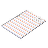Pastell Color Line-Notebook Notizblock (Linke Seite)