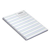 Pastell Color Line-Notebook Notizblock (Rechte Seite)
