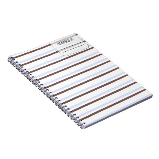 Pastell Color Line-Notebook Notizblock (Rechte Seite)