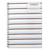 Pastell Color Line-Notebook Notizblock (Vorderseite)