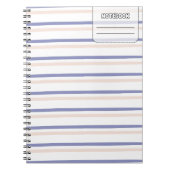 Pastell Color Line-Notebook Notizblock (Vorderseite)