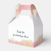 Pastell Colors Brautparty Gevor Box Geschenkschachtel (Rückseite)