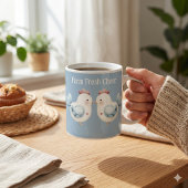 Pastell Cottagecore Huhn Kaffeetasse
