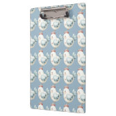 Pastell Cottagecore-Huhn Klemmbrett (Links)