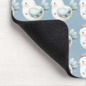 Pastell Cottagecore-Huhn Mousepad (Ecke)
