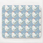Pastell Cottagecore-Huhn Mousepad (Vorne)