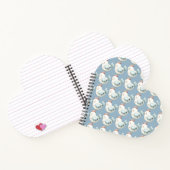 Pastell Cottagecore-Huhn Notizblock (Innenseite)