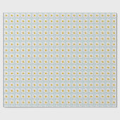 Pastell-Daisy-modernes Geschenkpapier (Flach)