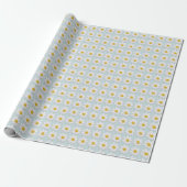 Pastell-Daisy-modernes Geschenkpapier (Ungerollt)