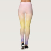 Pastell-Dämmerung Leggings (Rückseite)