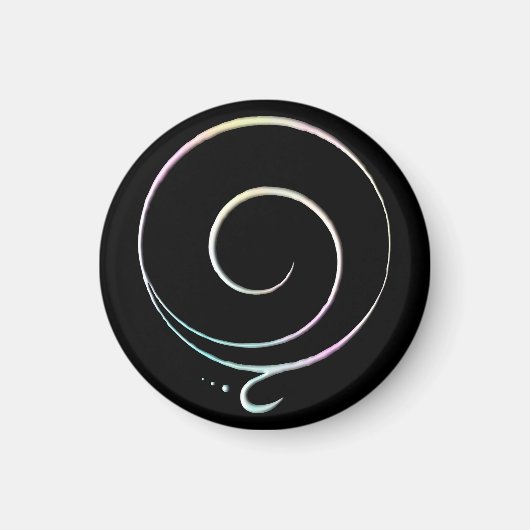 Pastell Dankbarkeit  Magnet (Vorne)