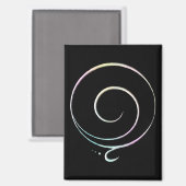 Pastell Dankbarkeit Magnet (Vorderseite/Rückseite)