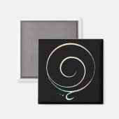 Pastell Dankbarkeit Magnet (Vorderseite/Rückseite)