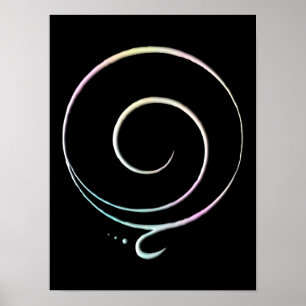 Pastell Dankbarkeit Poster