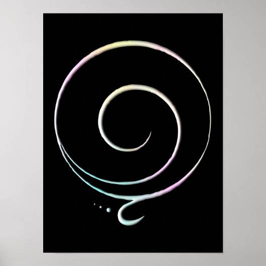 Pastell Dankbarkeit Poster (Vorne)