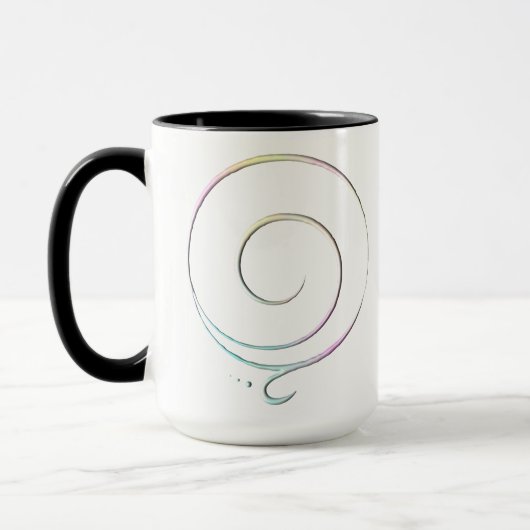 Pastell Dankbarkeit  Tasse (Links)