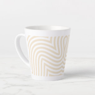 Pastell Design Latte-Mug - Elegant und Stylisch Milchtasse