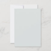 Pastell-Distel Save-The-Date-Karte Save The Date (Rückseite)