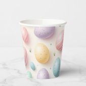 Pastell-Ei-Papier-Partybecher Pappbecher (Links)