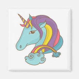 Pastell Einhorn Magnet
