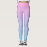 Pastell erblassen Sie - rosa und blaue Steigung Leggings<br><div class="desc">Eine einfache dennoch herrliche Steigung von blassem - Rosa und Blau. Klicken Sie "besonders anfertigen" Knopf,  um die Richtung der Steigung zu ändern an.</div>