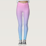 Pastell erblassen Sie - rosa und blaue Steigung Leggings<br><div class="desc">Eine einfache dennoch herrliche Steigung von blassem - Rosa und Blau. Klicken Sie "besonders anfertigen" Knopf,  um die Richtung der Steigung zu ändern an.</div>