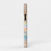 Pastell-Farbene Einhorn mit Regenbogen-Cupcake Case-Mate iPhone Hülle (Hinten/Rechts)