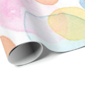 Pastell-farbige Kreis-Lech-Packpapier Geschenkpapier (Rolleneckpunkt)