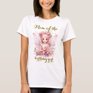 Pastell-Fee Blumengarten-Teeparty Geburtstag Mama T-Shirt
