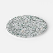 Pastell-feministische Brust Pappteller (Schrägansicht)