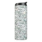 Pastell-feministische Brust Thermosbecher (Nach links gedreht)