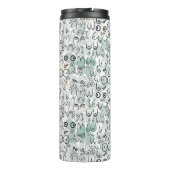 Pastell-feministische Brust Thermosbecher (Rückseite)