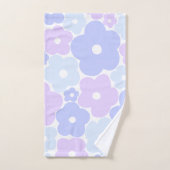 Pastell Floral Badetuch Set (Handtuch)