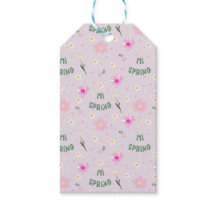 Pastell Floral Hi Spring Wrapping Paper