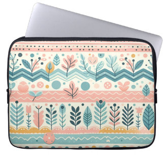 Pastell Floral Laptop Sleeve