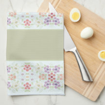 Pastell floral mit hellgrün