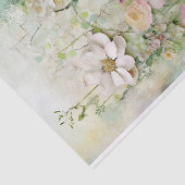 Pastell Floral Mixed Media Seidenpapier (Ausschnitt)