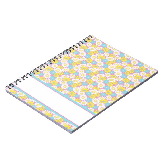 Pastell floral notizblock (Linke Seite)