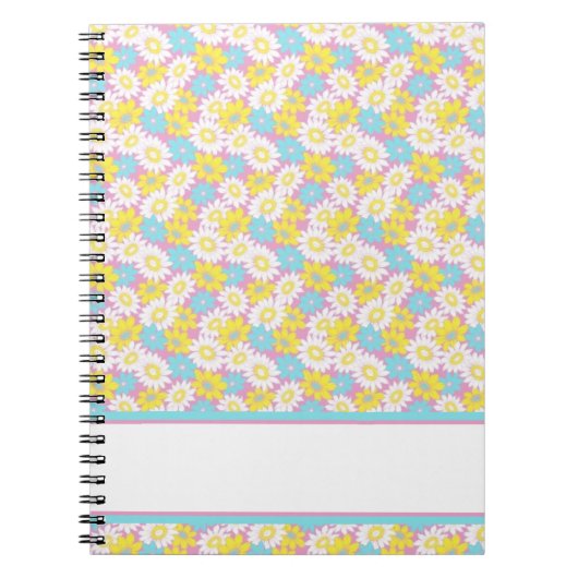 Pastell floral notizblock (Vorderseite)