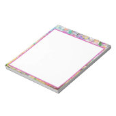 Pastell floral notizblock (Rotiert)