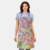 Pastell floral schürze (Getragen)