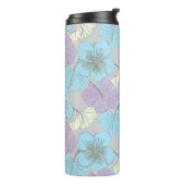 Pastell Floral Thermal Tumbler Thermosbecher (Nach links gedreht)