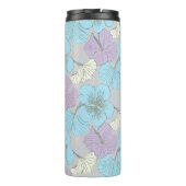 Pastell Floral Thermal Tumbler Thermosbecher (Rückseite)
