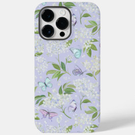 Pastell Floral Watercolor Butterfly Case-Mate iPhone 14 Pro Max Hülle